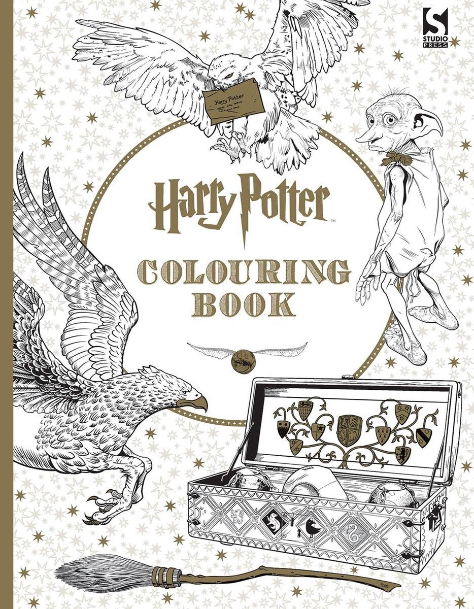 Harry Potter - Malbuch - Malbuch