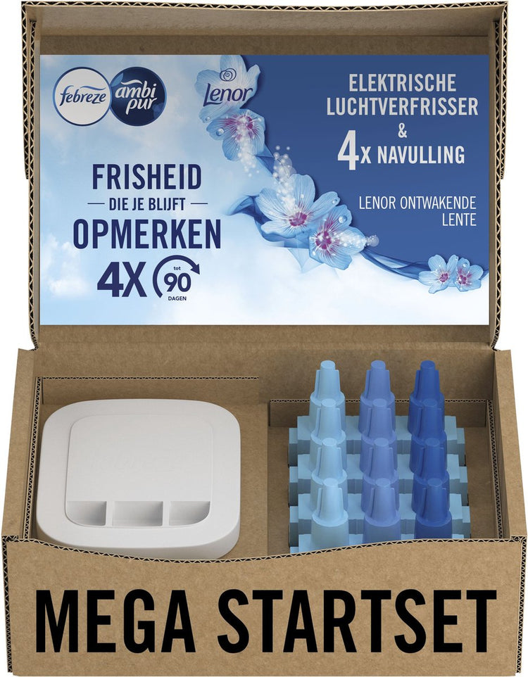 Ambi pur febreze 3volution – erwachender Frühling – elektrischer Lufterfrischer – Starter-Set