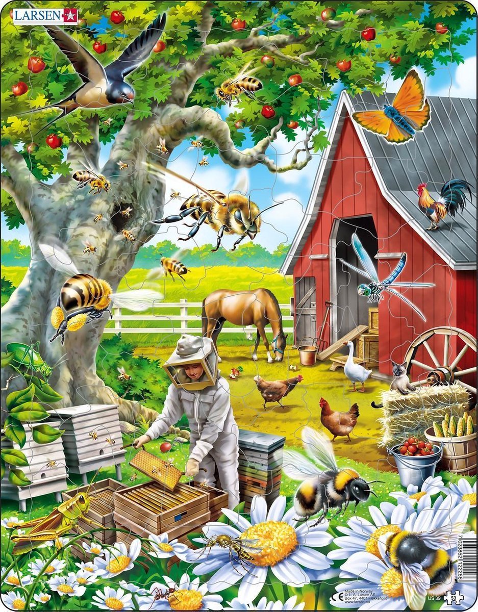 Selecta Larsen -Pluzztiere - Der Imker an den Bienen, 53.