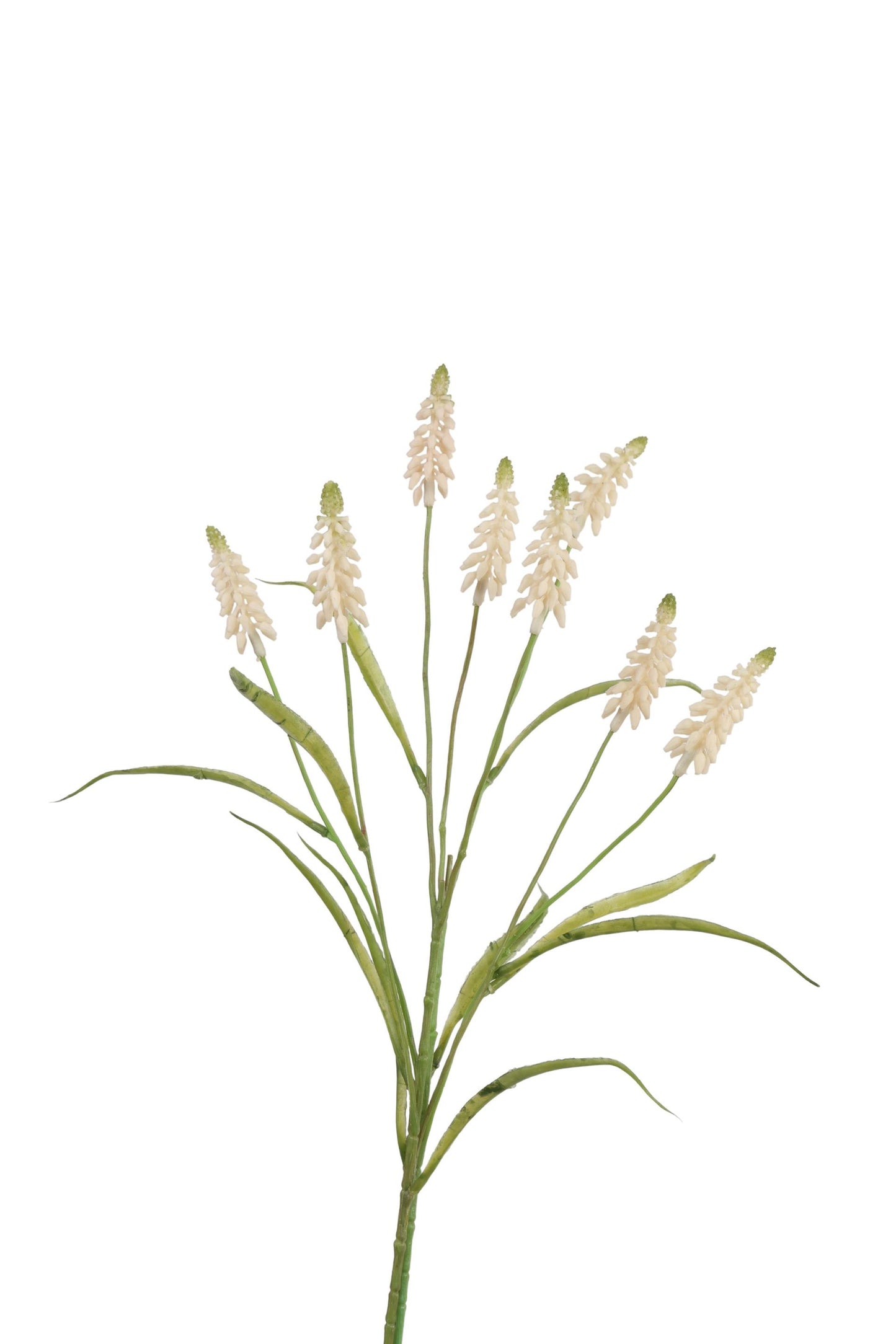 Künstliche Blumentrauben aus der Roberts-Kollektion, weiß, 60 cm