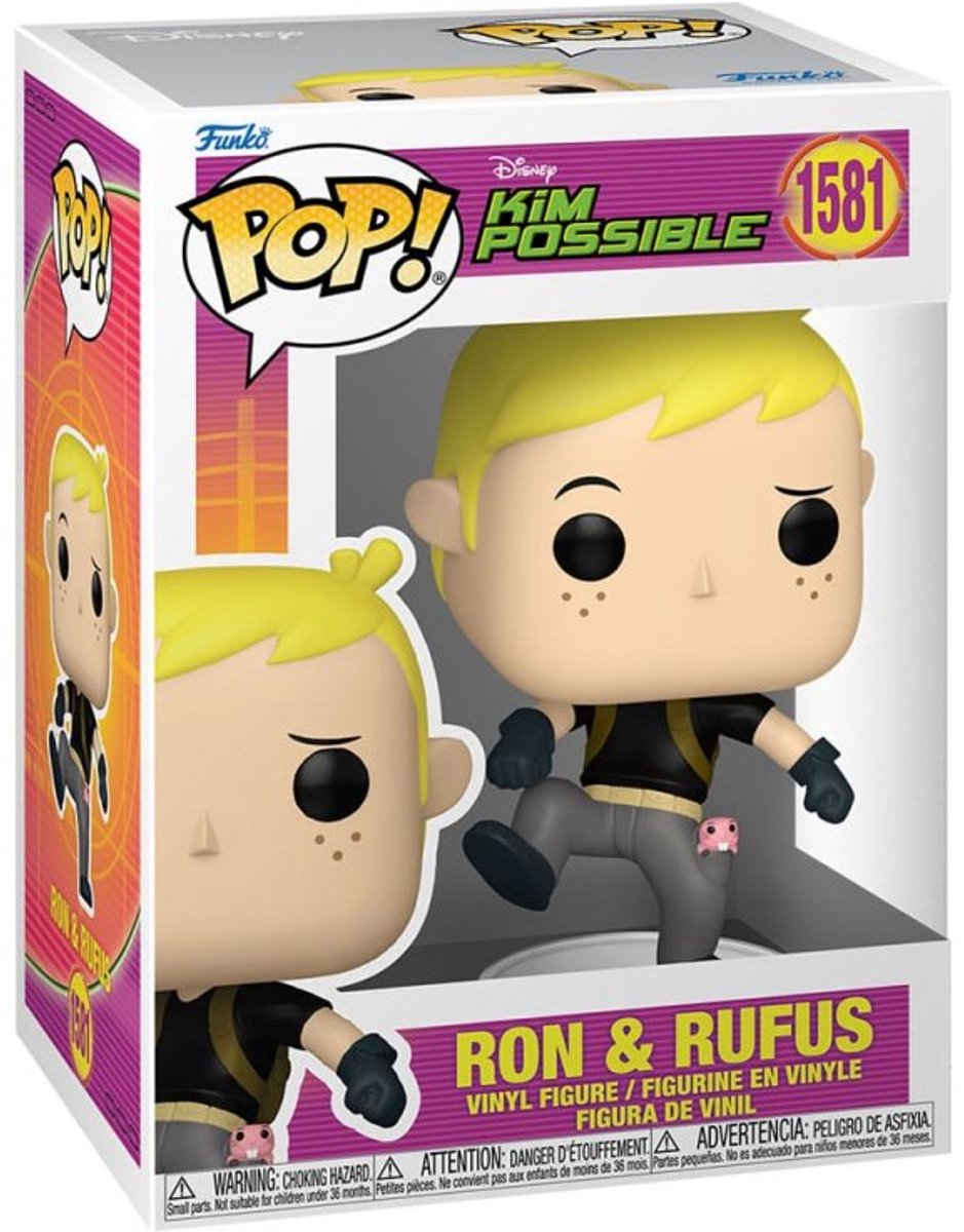 Funko-Pop! Disney: Kim möglich – Ron Rufus #1581