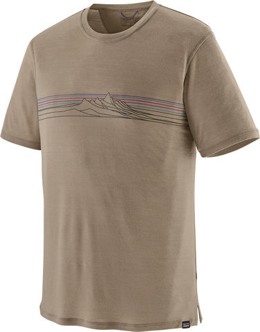 Patagonia Capilene cooles Merino-Grafik-S-Shirt