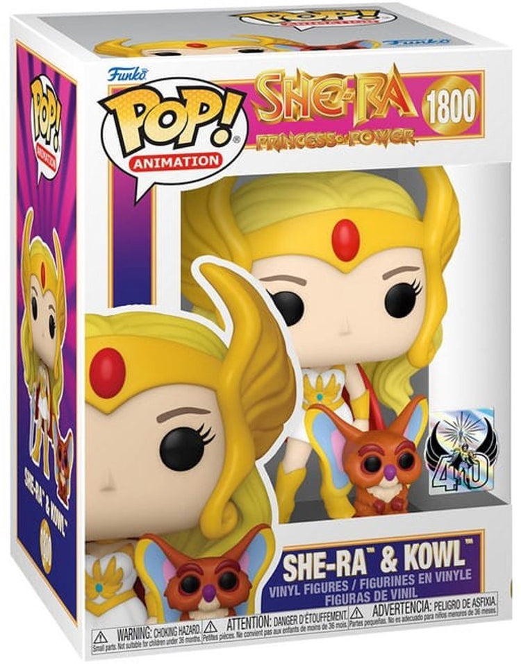 Funko Masters of the Universe She-ra – She-ra mit Kowl Vinylfigur 1800 Unisex Pop! - mehrfarbig - Standard