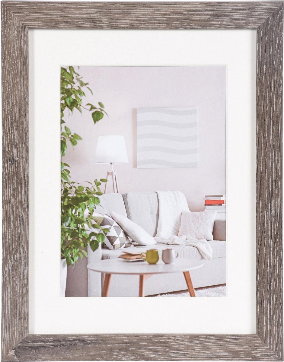 Henzo Fotorahmen modern 18x24cm grau