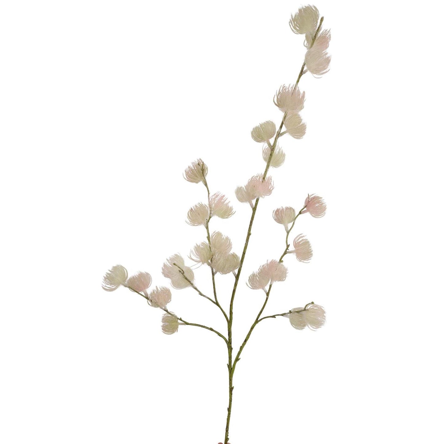 Roberts Collection Kunstzweig-Flusenball weiß rosa 108 cm