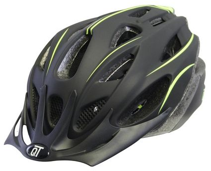 Qtcycletech Qt Zyklus Tech Helm Sicherung matt schwarz fluoreszierend m 54-58 cm 2810420