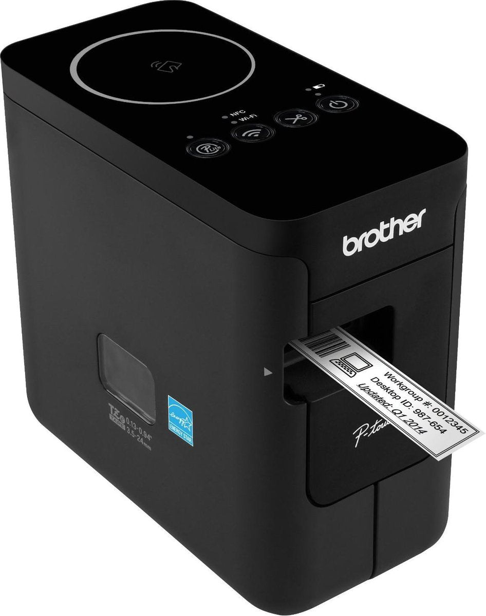 Brother pt-p750w 180 x 180 dpi schwarzer Etikettendrucker