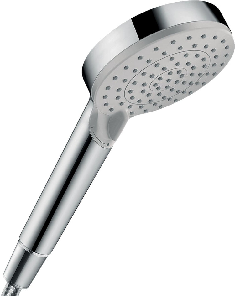 Hansgrohe Lackmischung - Handbrause Vario - Ecosmart+ wassersparend - 100mm Größe - Chrom