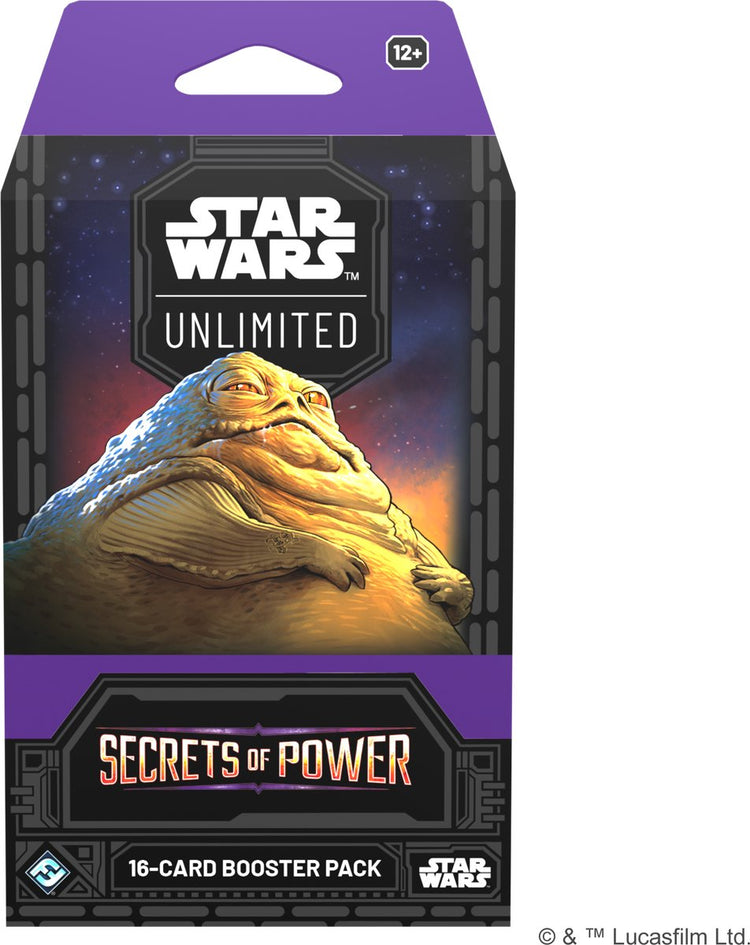 Fantasy-Flugspiele Star Wars Unlimited – Geheimnisse der Macht – Booster mit Ärmeln