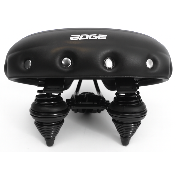 Edge Fahrrad Sattel Urban XL Wave Black schwarz