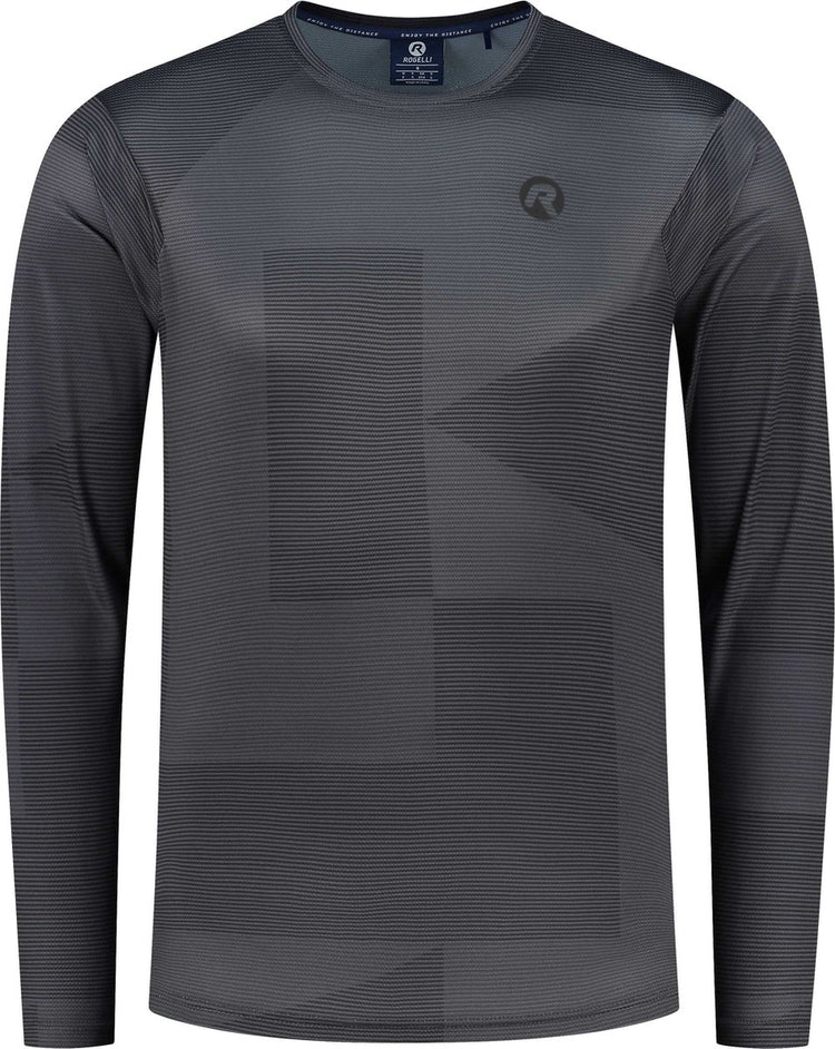 Rogelli Advntr Core MTB-Shirt Herren – lange Ärmel – Grau – Größe L