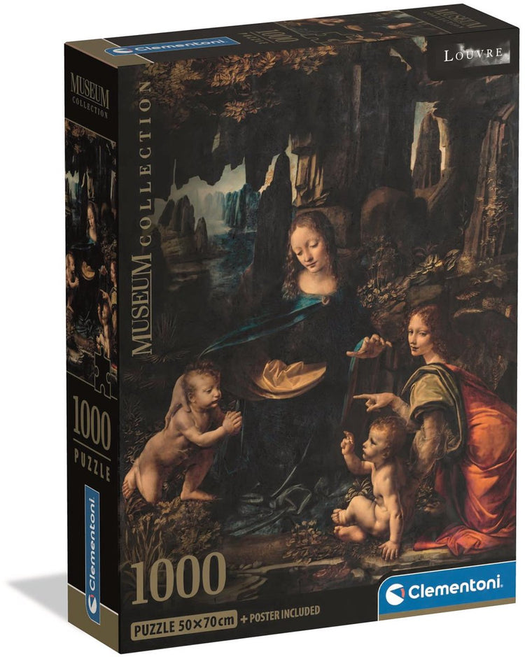 Clementoni – Puzzle – 1000 Teile – Museum Virgin Rocks – Puzzle für Erwachsene