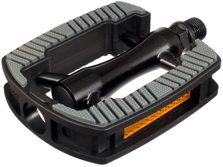 Marwi SP-821 Pedal Set Aluminium Schwarz-Schwarz-Rutschmasse