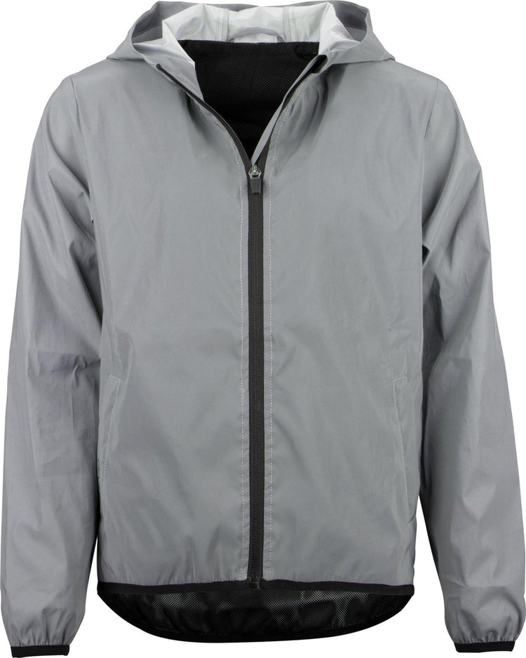 Avento vollreflektierende Jacke mit Kapuze – Junior – Größe 152