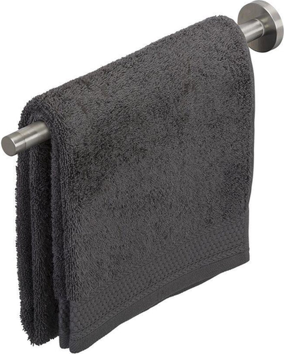 Tiger Boston – Teleskop-Handtuchhalter – gebürsteter Edelstahl