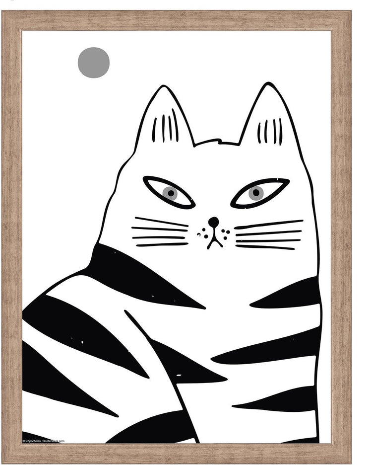Walther Liv - Holzrahmen - Fotogröße 30x40 cm - Kunstglas - Grau