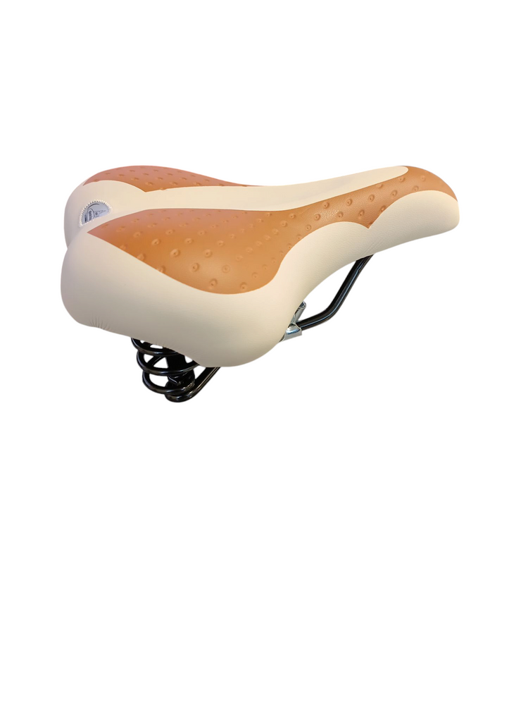Monte Grappa Sattel XC 2008 V U Creme Brown mit Sattel Strop