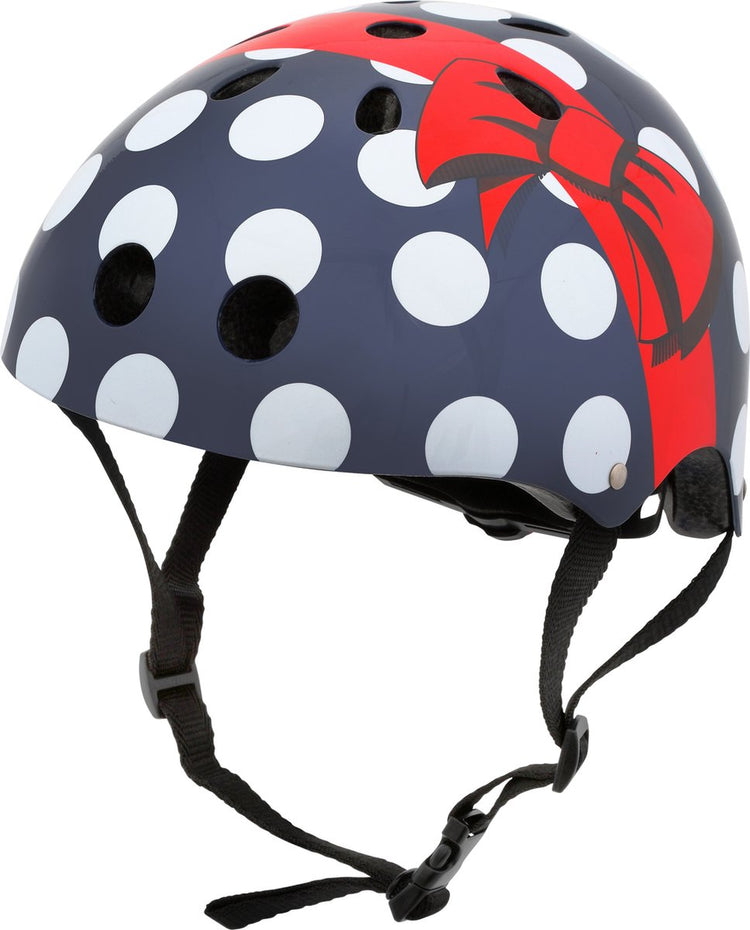 Mini Hornit Lids Fahrradhelm für Kinder mit LED-Rücklicht - Polka Dot(s)
