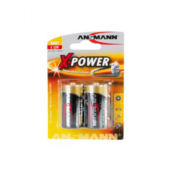 X-Power Alkaline Battery LR14 2st.