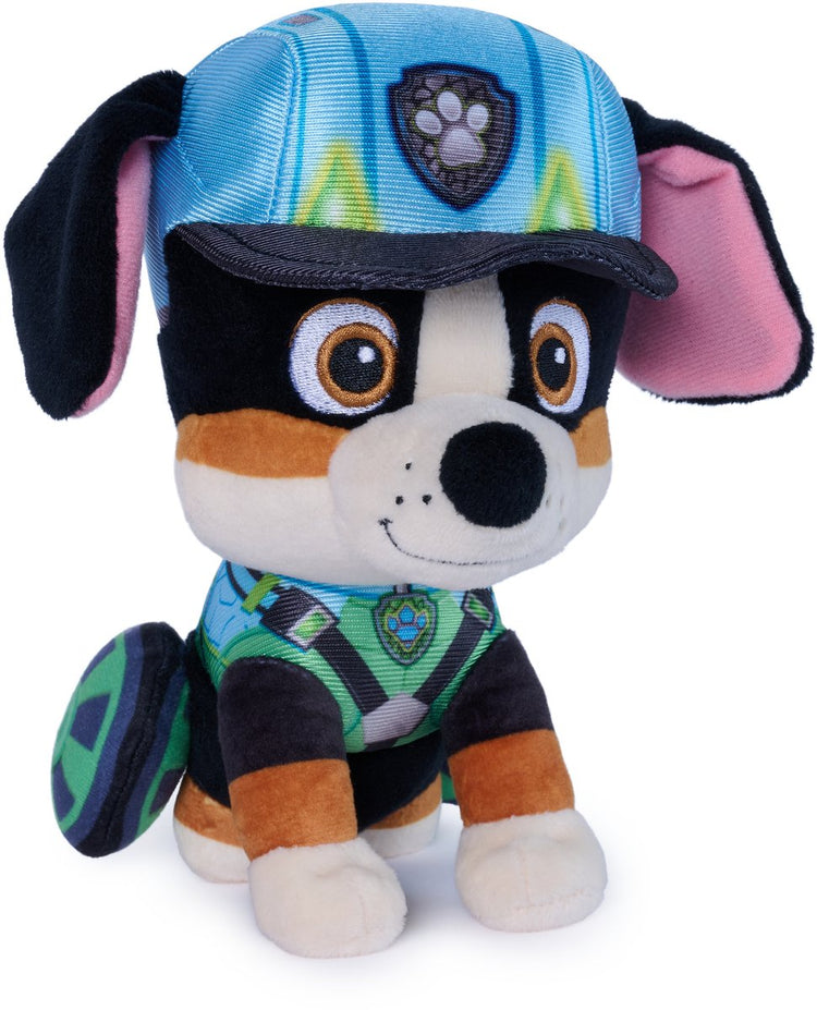 Paw Patrol Gund – Rocky's Dino-Film-Plüsch, offiziell lizenzierter Plüsch, Film-Merchandise, 15,2 cm