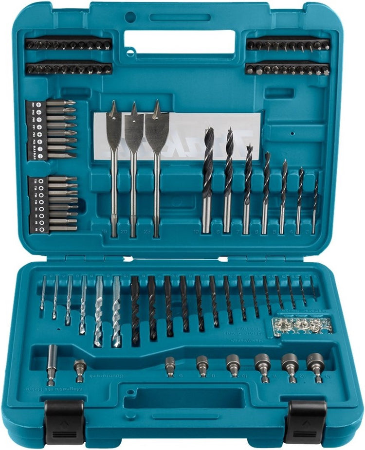 Makita-Zubehör d-47248 | Bohrer- und Schraubendreher-Bit-Set | 100-teilig | im Kunststoffkoffer - D-47248