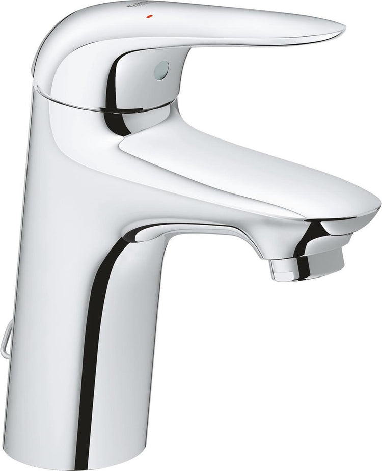 Grohe Eurostyle-Waschtischarmatur – mit Kette – mittel – Chrom