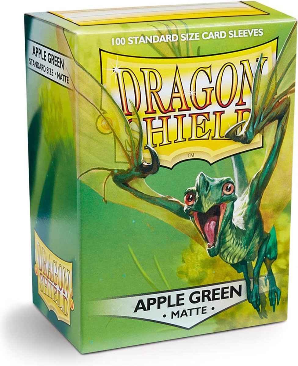 Dragon Shield TCG-Ärmel – apfelgrün, grün, Standardgröße