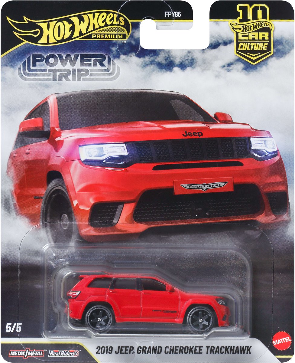 Hot Wheels JKF28 – Power Trip – 2019 Jeep Grand Cherokee