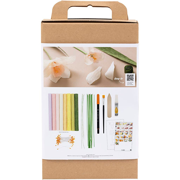 Creativ Company Hobbyset Creappapier Blumen machen
