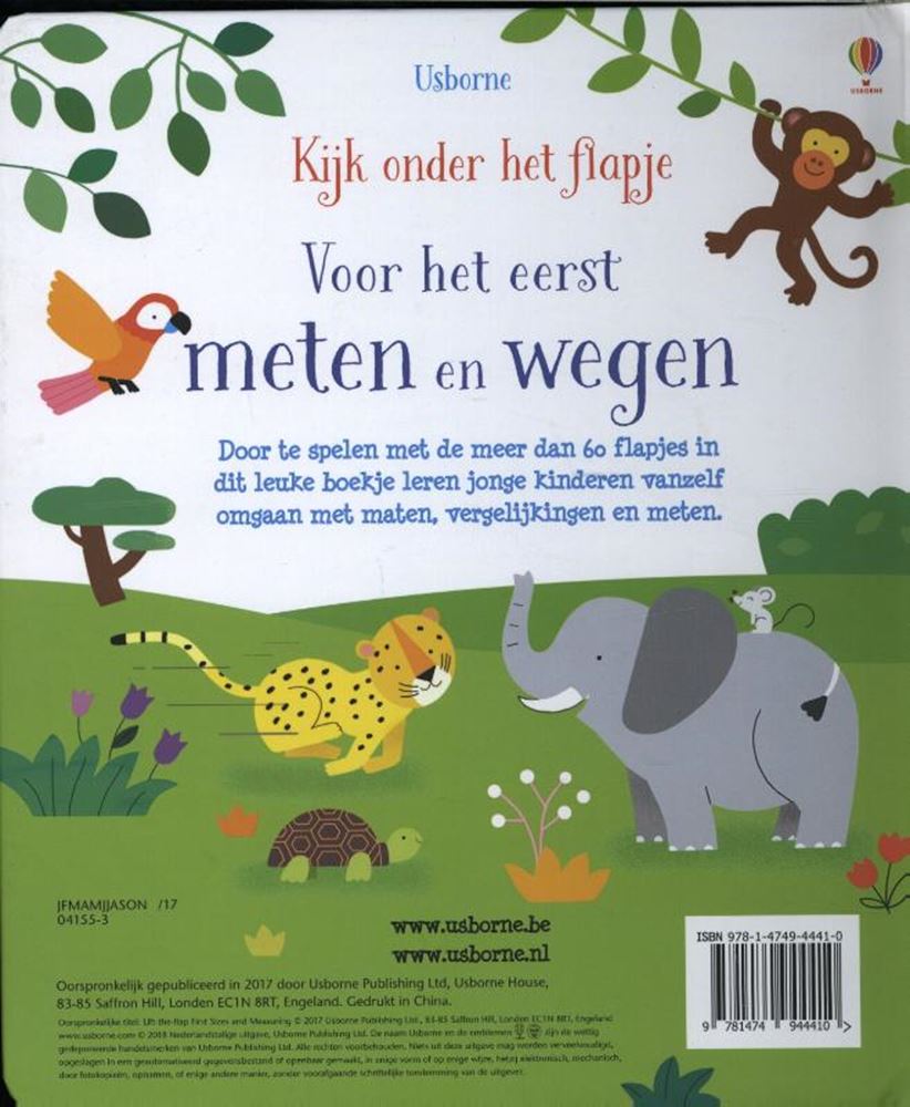 Bongers Toys Reading Book Look Look zum ersten Mal zum ersten Mal messen und wiegen