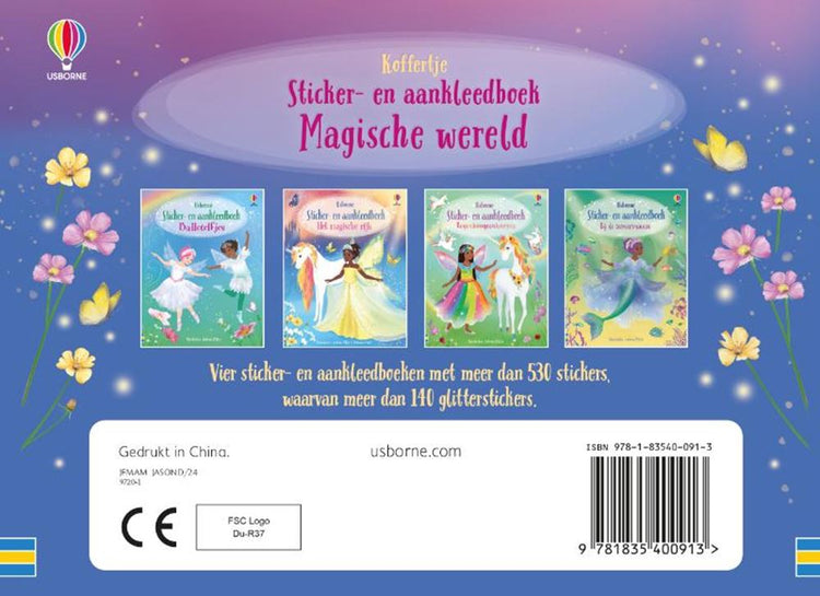 Magische Welt. Aufkleberbuch. 5+