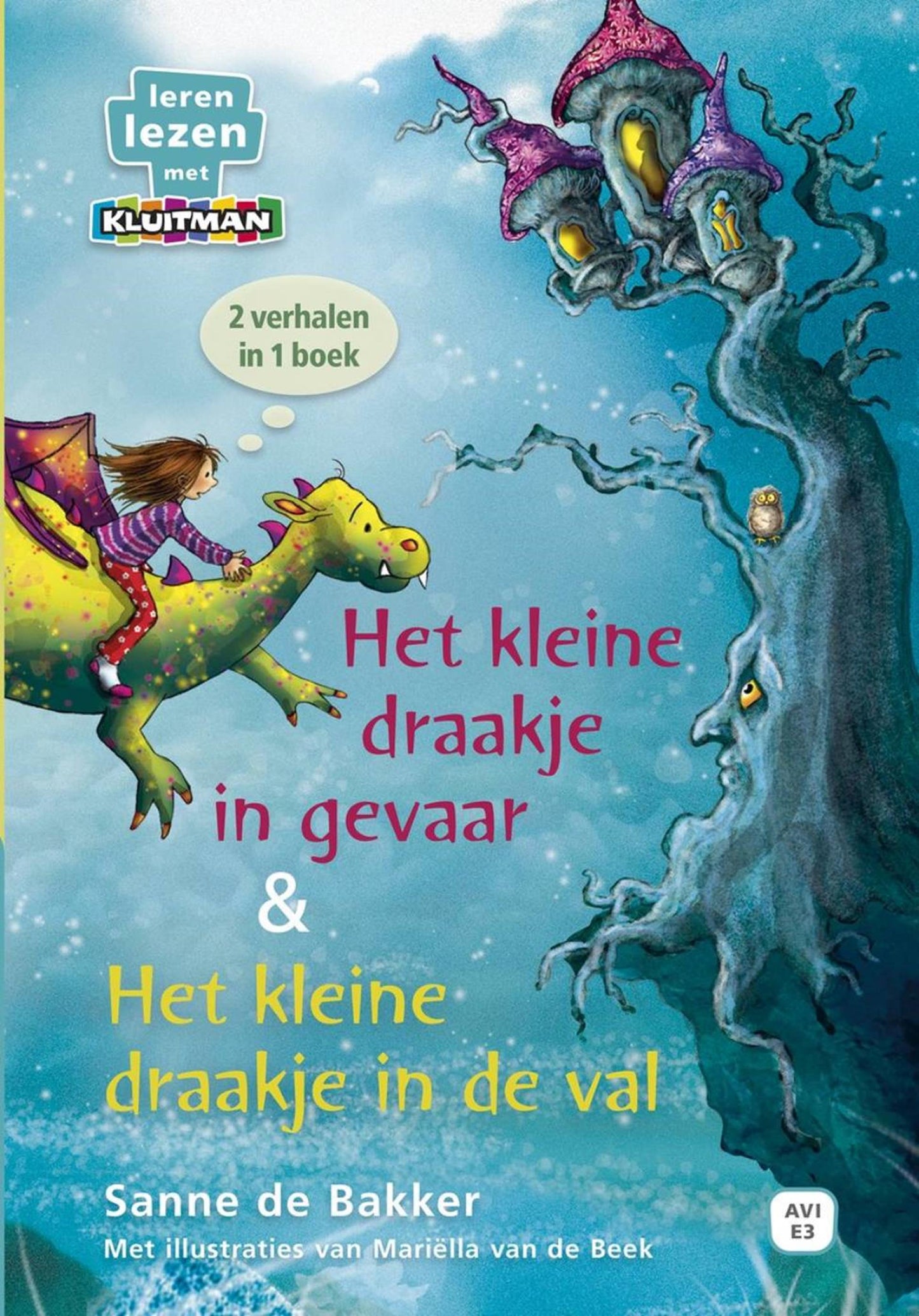 Kluitman lesen lernen – 2 in 1 Geschichten über den kleinen Drachen avi-e3