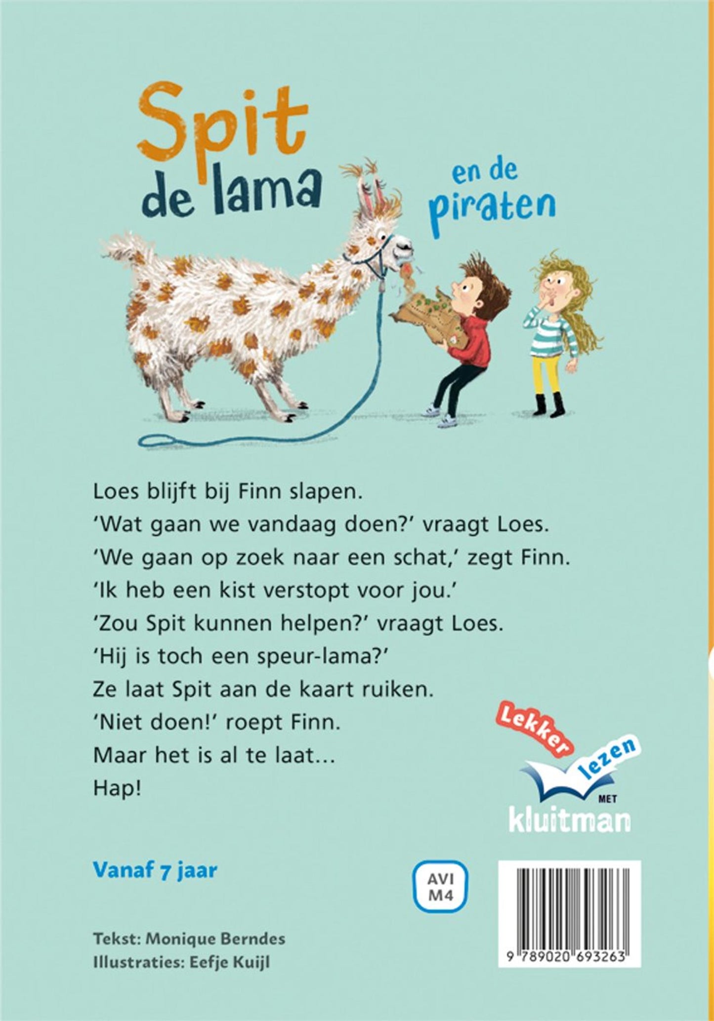 Kluitman steht auf das Lama und die Piraten