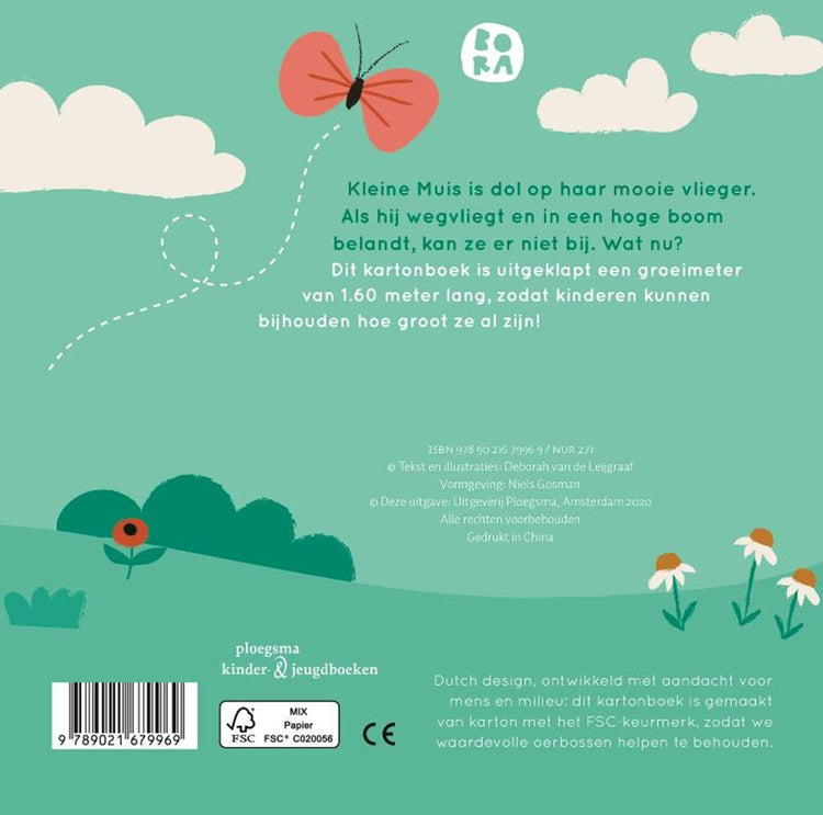 Buch Specials Nederland BV KLEEIS MUIS KARTONBOEK mit Wachstum