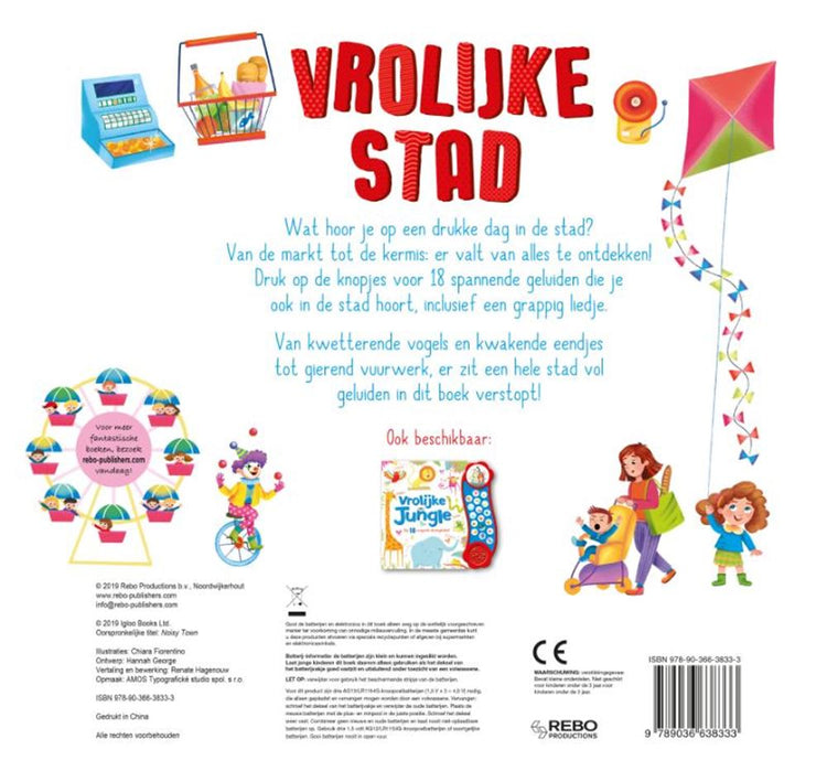 Rebo Publishers Sound Book fröhliche Stadt
