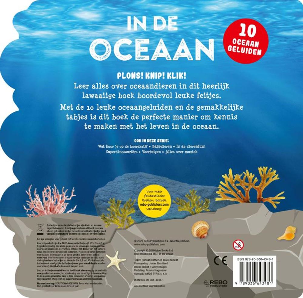 Rebo Publishers Sound Book im Ozean