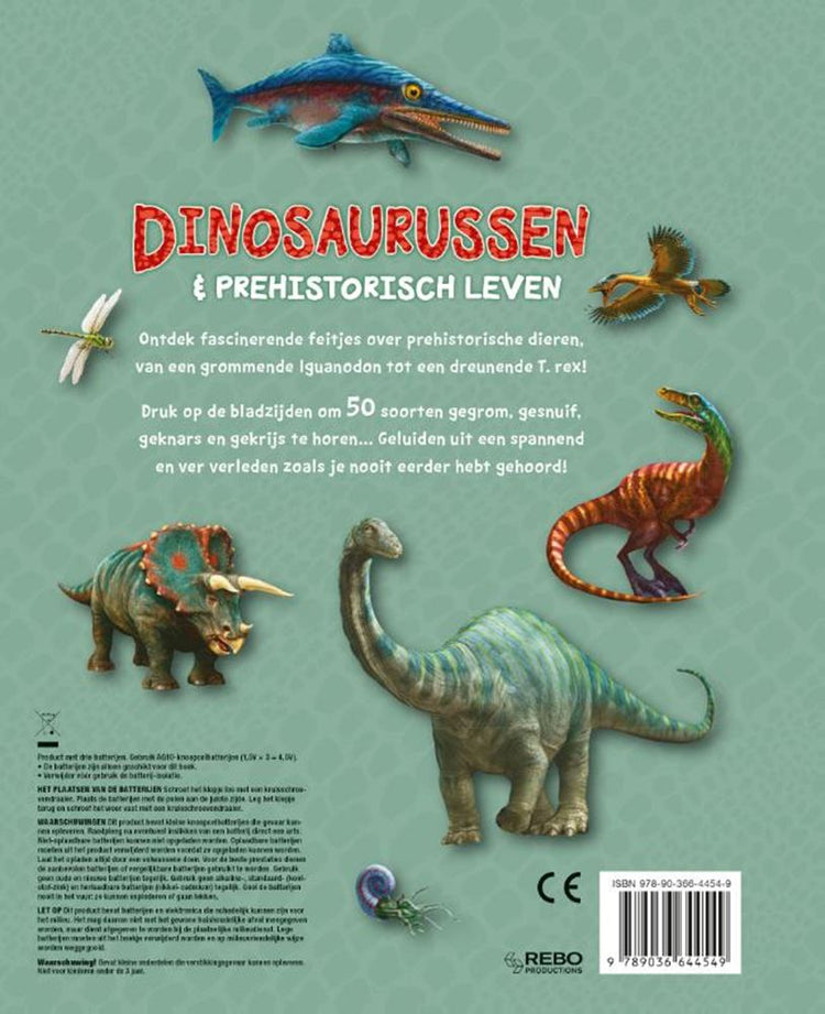 Rebo Publishers Soundbuch Dinosaurus prehistorie