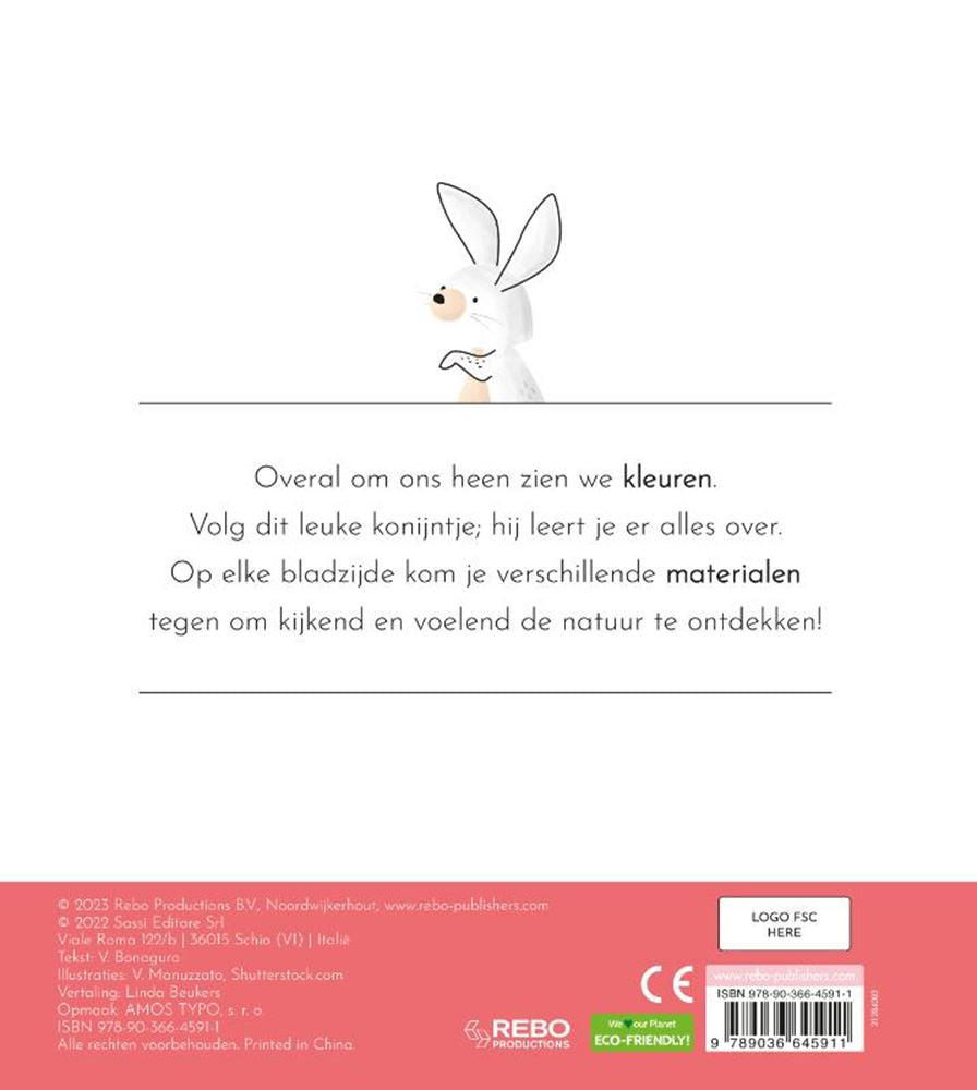 Rebo Publishers Colors First Feel Book neu