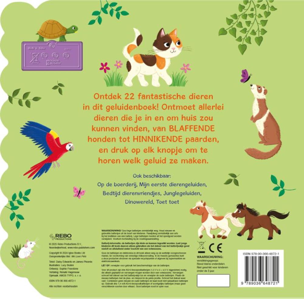 Happy Pets – 22 Sounds Buch 4+