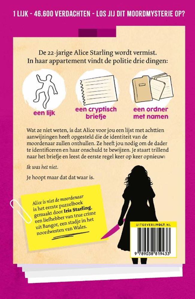 Alice ist nicht die Mörderin