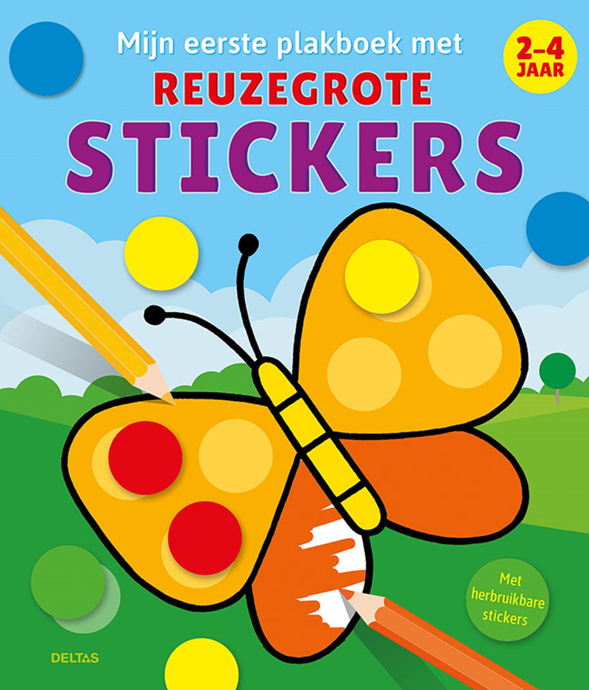 Deltas mein erstes Sammelalbum mit riesigen Aufklebern