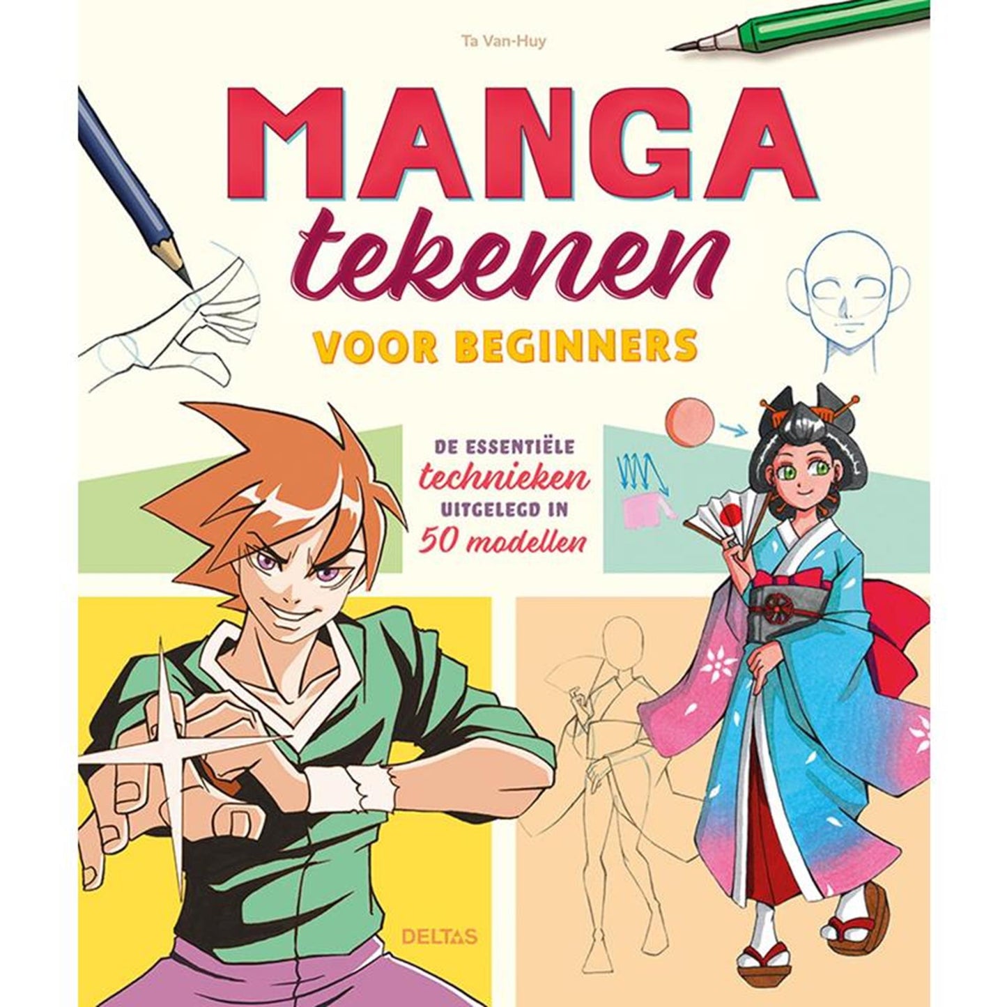 Deltas Manga-Zeichnung für Anfänger