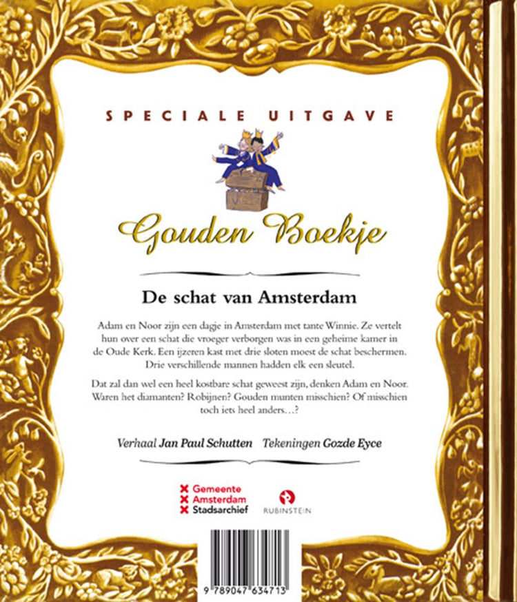 Kleines goldenes Buch: Der Schatz von Amsterdam 3+