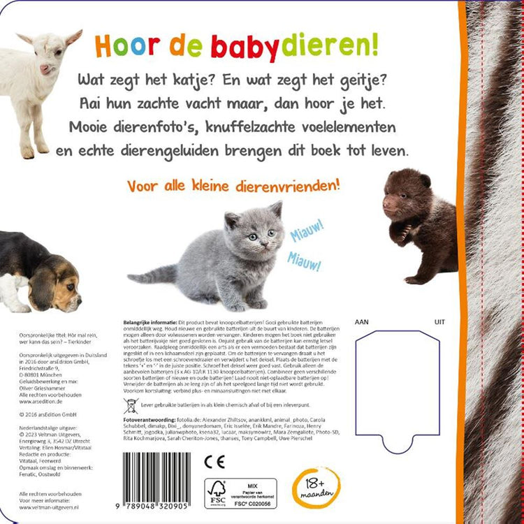 Welches Tier höre ich hier? Tierbabys. 1+