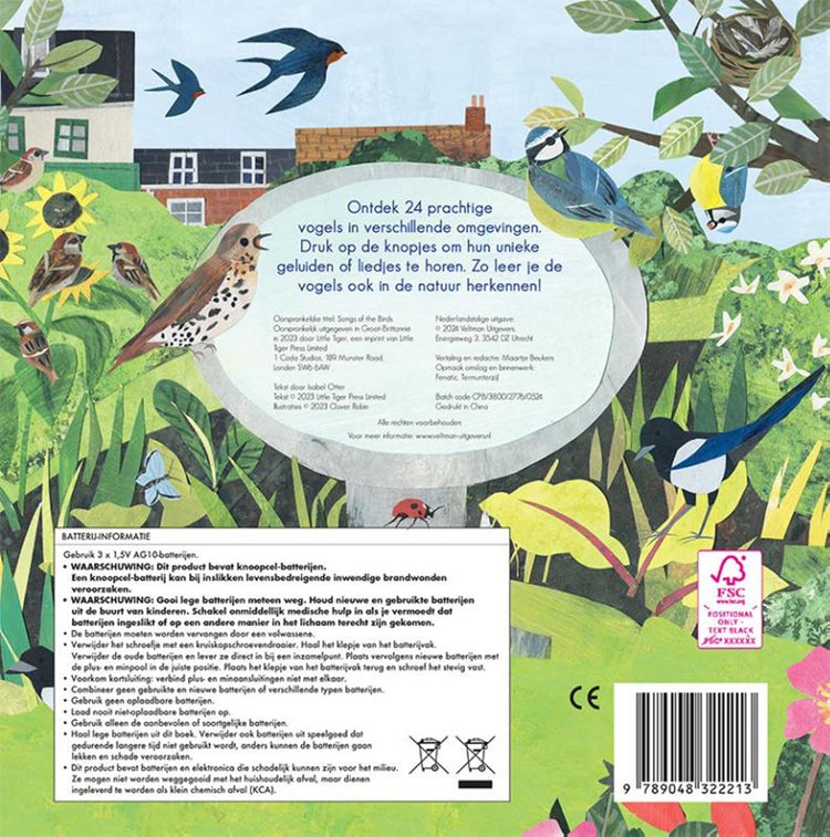24 einzigartige Vogelgeräusche Lieder 3+