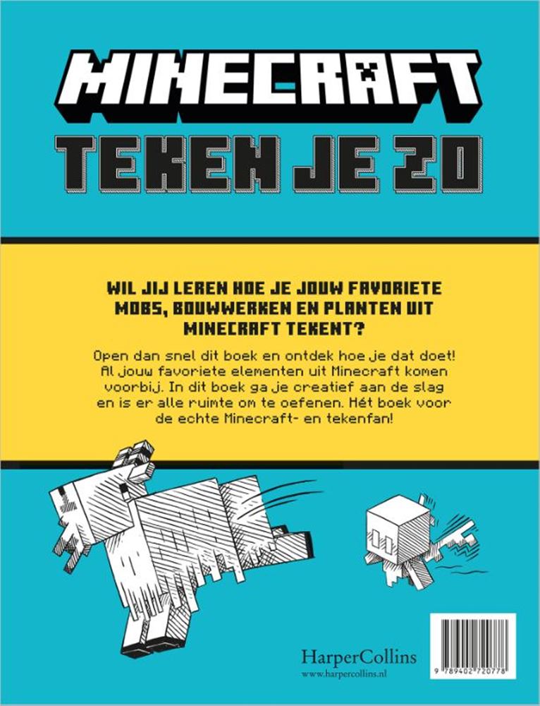 Wie zeichnet man Minecraft 7+