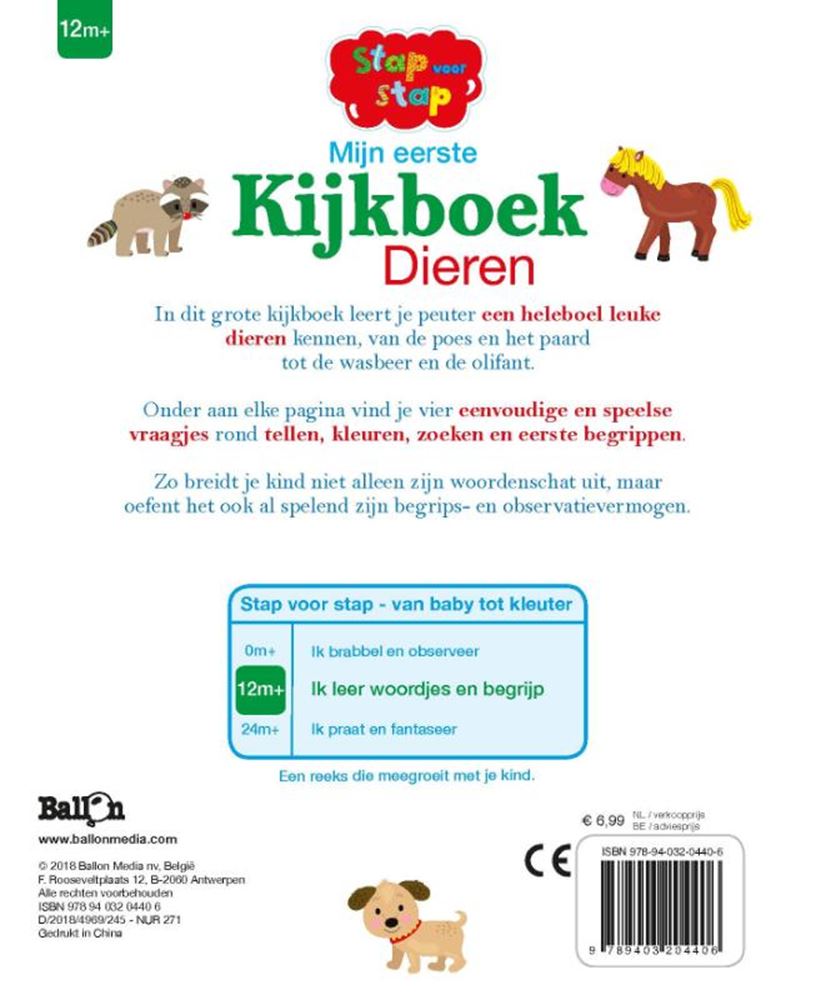 Standard-Verlag: Mein erstes Sehbuch – Tiere ab 12 Monaten