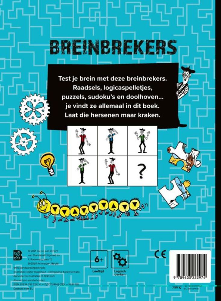 Standard-Denksportaufgaben für Verlage in Blau
