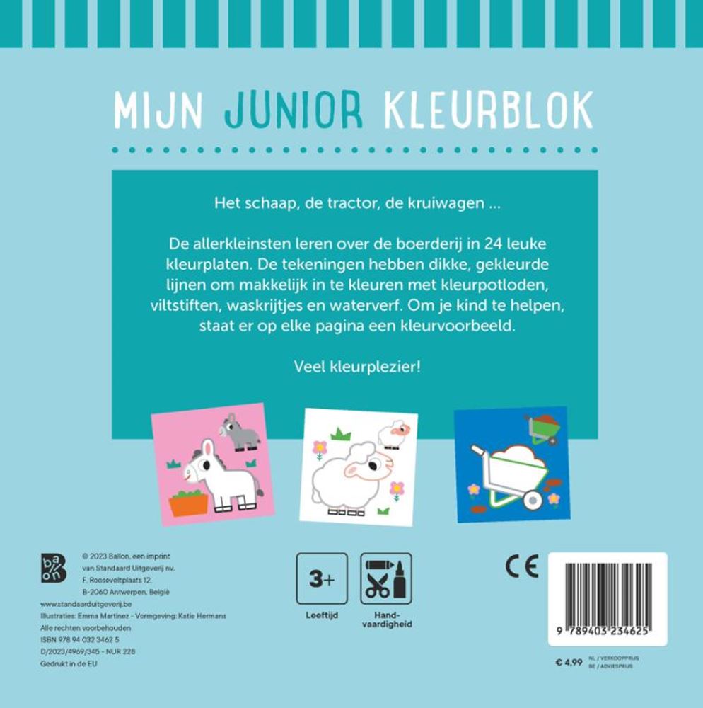 Standard-Publisher, mein Junior-Farbblock – The Farm 3+
