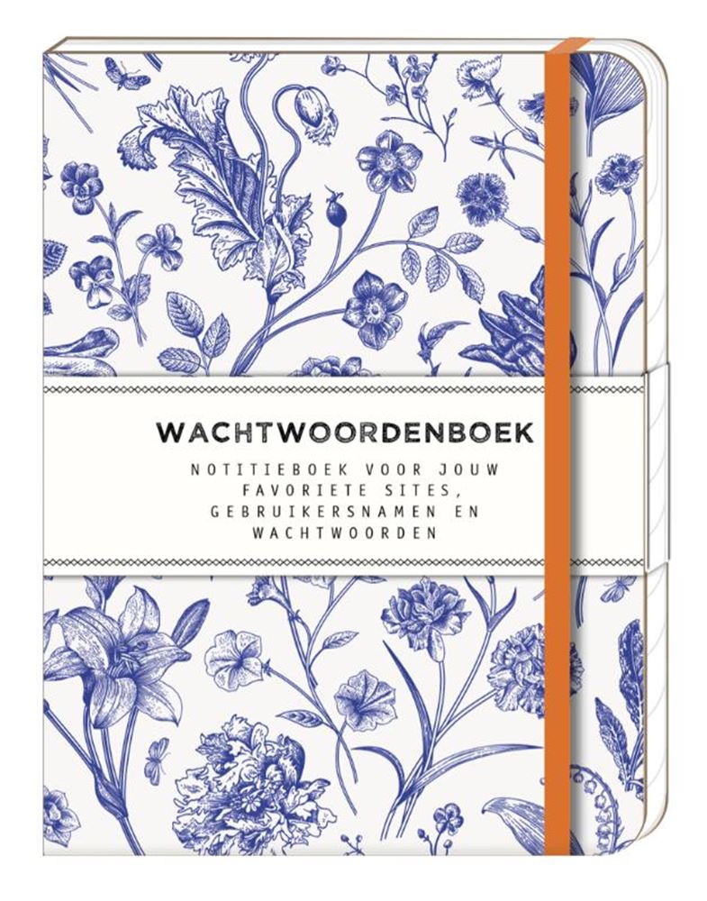 Interstat-Passwortbuch 120x160mm Niederländischblau
